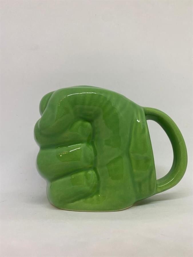 Taza Mano De Hulk Verde