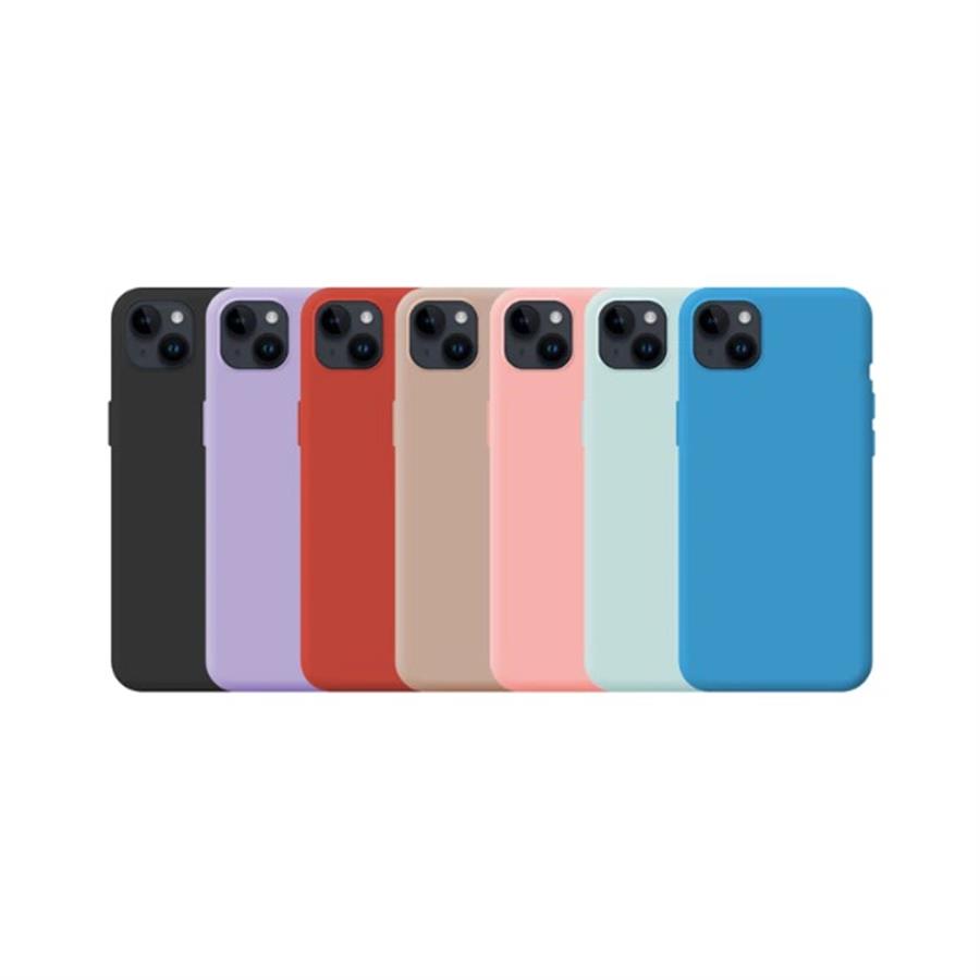 FUNDA SILICONA IPHONE 15 (CONSULTAR COLORES)