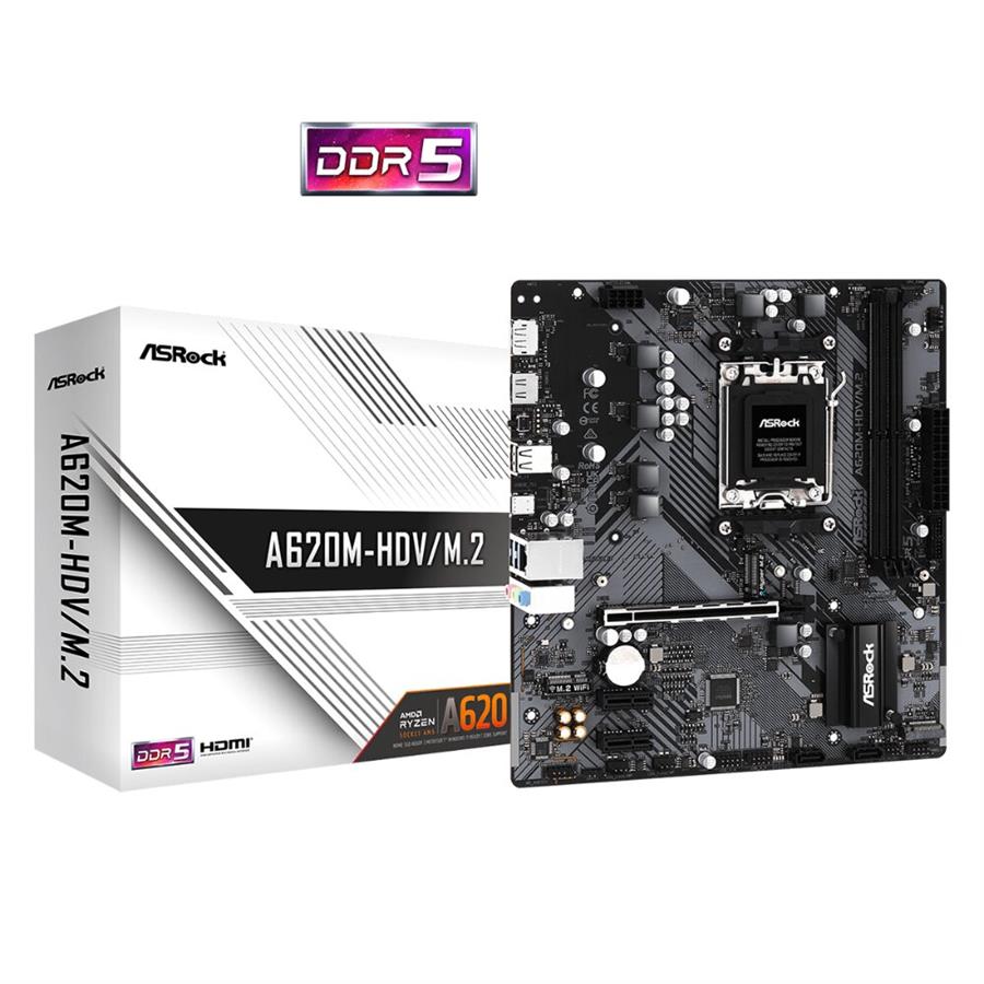 MOTHER ASROCK A620M-HDV/M.2 DDR5 AM5