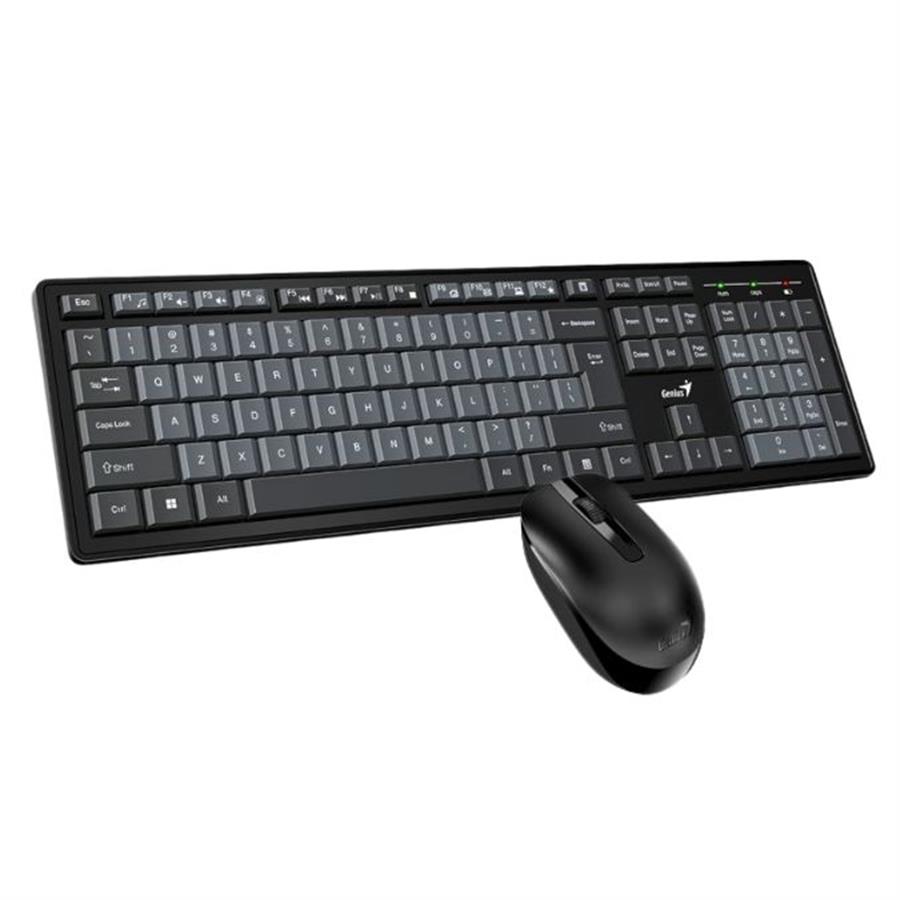 Teclado + Mouse Wireless Combo Genius Km-8200 Dual Color 5929