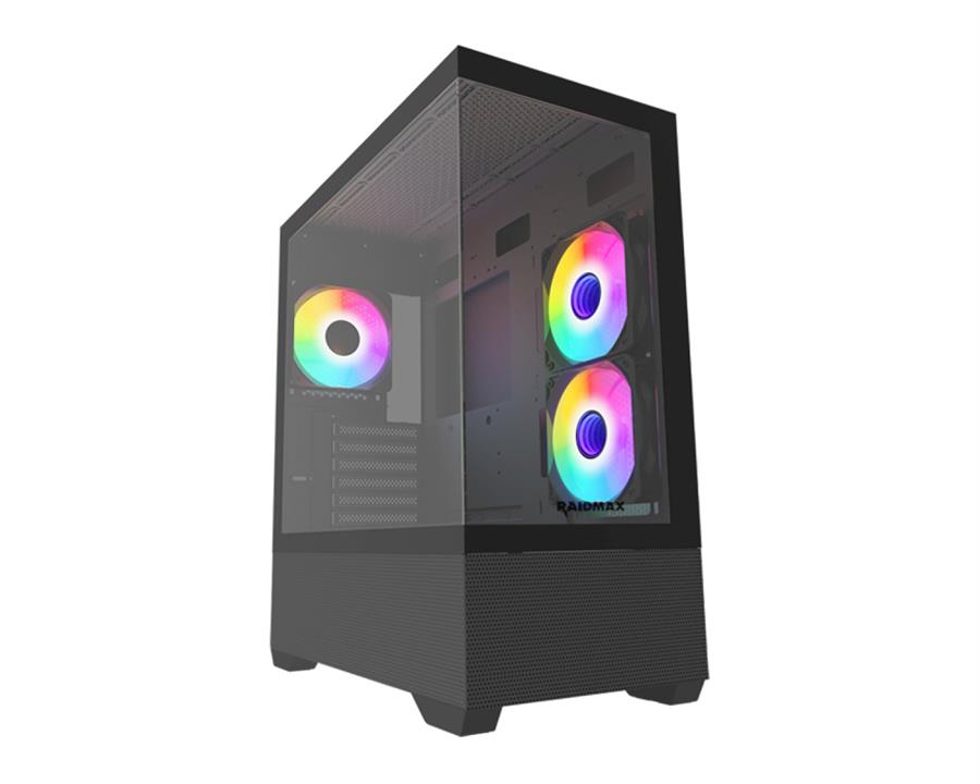 Gabinete Gamer Raidmax Infinita I801 Fishtank ARGB TG (consultar colores disponibles)