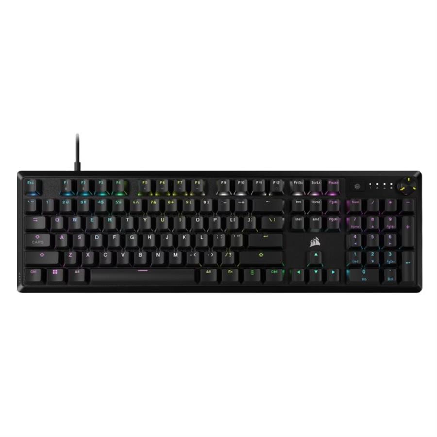 Teclado Corsair K70 RGB Mecanico Black (6707)