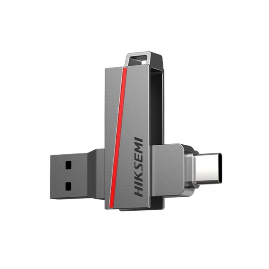 Pendrive Hiksemi 128Gb E307C Dual Slim USB 3.0 / USB Type C