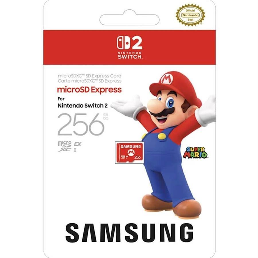 Memoria Samsung Nintendo Switch 2 Express 256GB