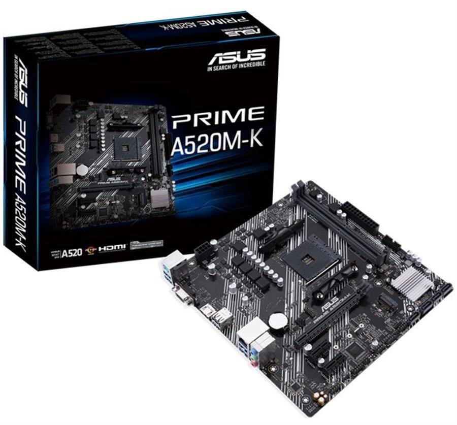 Mother Asus Prime A520M K CSM (AM4)(DDR4)