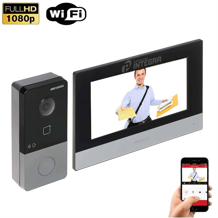 Portero Visor Hikvision (DS-KIS603-P(C))