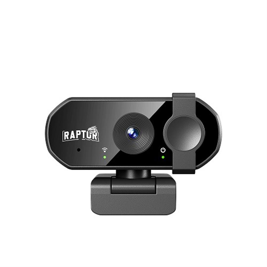 Web Cam Raptor Vision 4K c/microfono c/tapa (7008)