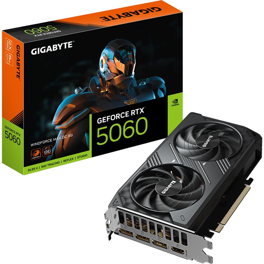 VGA Gigabyte GeForce RTX 5060 WINDFORCE MAX OC 8G (6699)