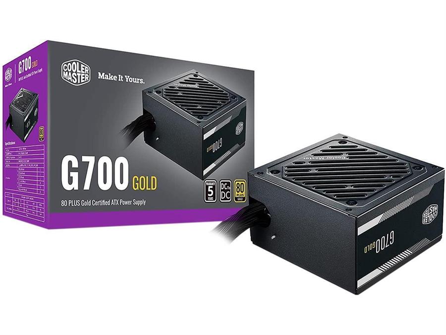 Fuente Cooler Master G700W 80 Plus GOLD