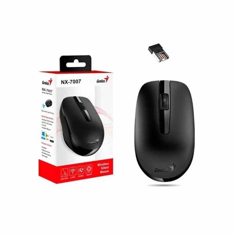 Mouse Inalambrico Genius NX 7007 Negro