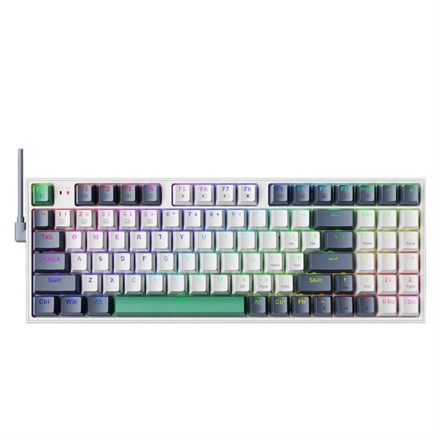 Teclado mecánico cableado K500-B94 Machenike inglés (consultar colores y switches)
