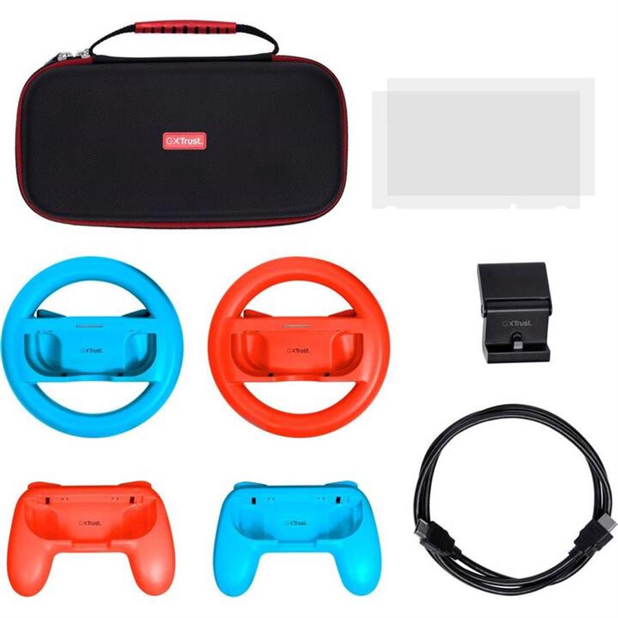 Accesorios Trust Paquete 7 En 1 Para Nintendo Switch GXT1249S