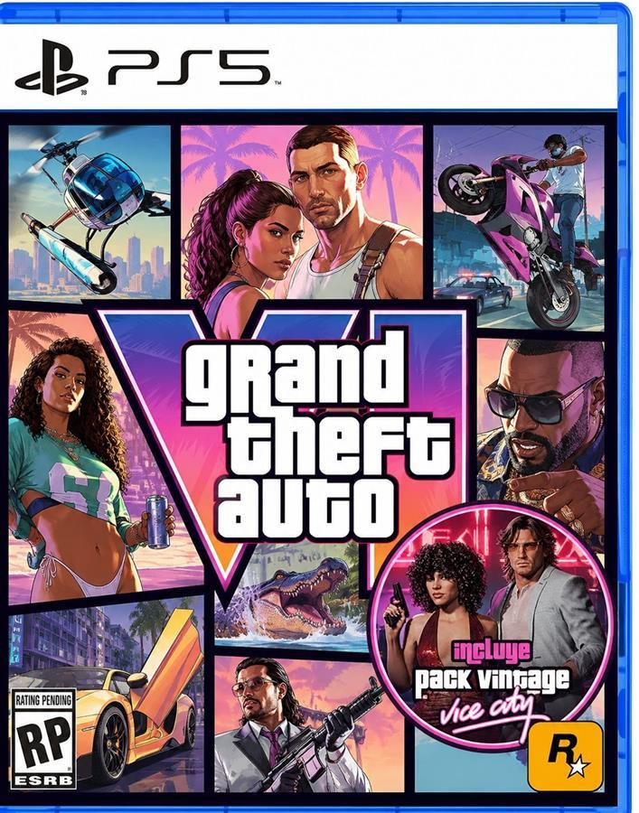 GTA VI (Grand Theft Auto 6) (CÓDIGO CANJEABLE EN LA CAJA) PS5 (PREVENTA)