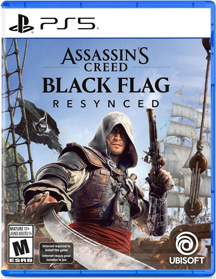 Assassin's Creed Black Flag Resynced físico PS5 (PREVENTA)