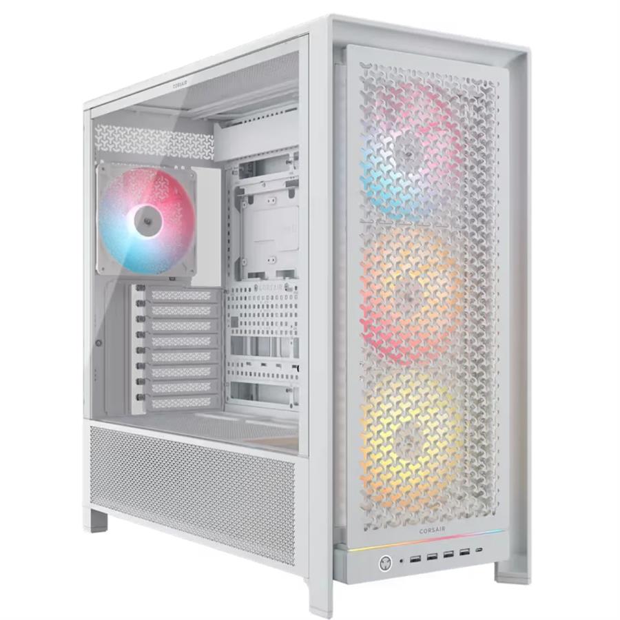 Gabinete Corsair 5000D FRAME RS ARGB Mid-Tower Fan RGB x4 White (1309)