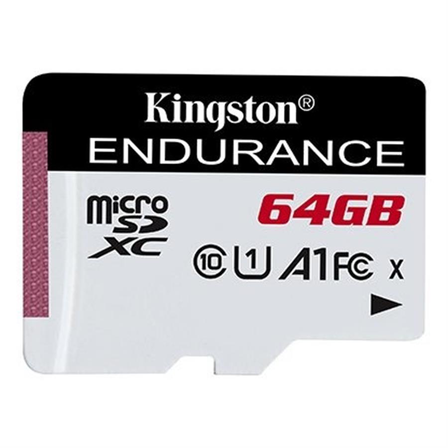 Memoria Micro SD Kingston 64GB Endurance sin adap (Video seguridad)