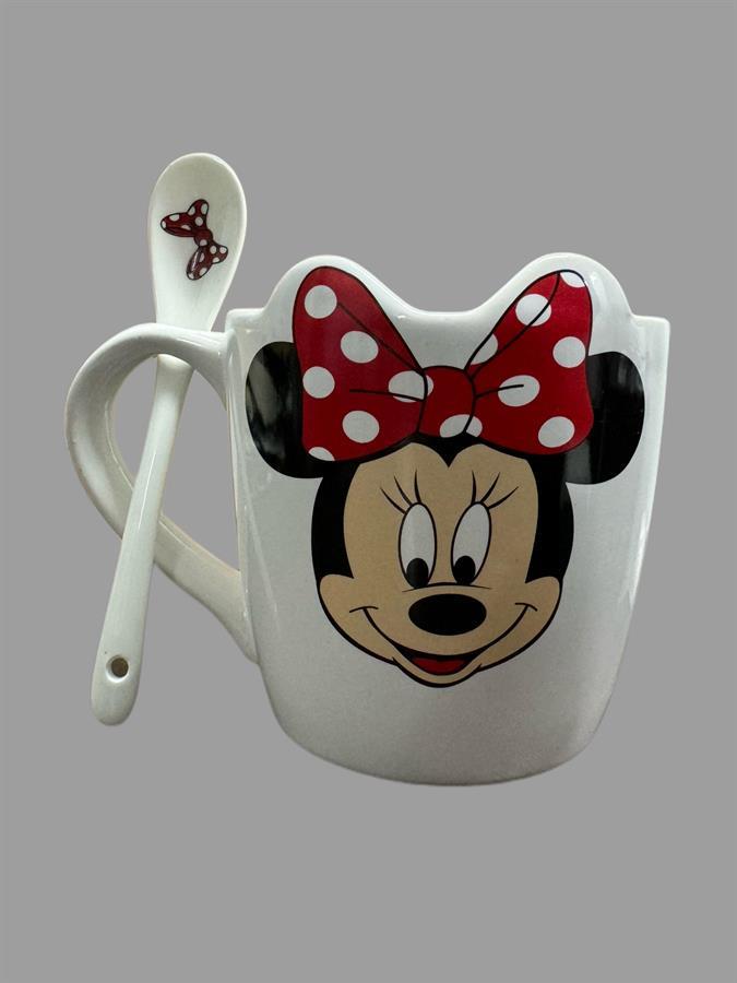 TAZA CON CUCHARA MINNIE