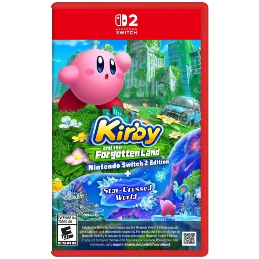 KIRBY AND THE FORGOTTEN LAND & STAR CROSSED WORLD SWITCH 2 físico