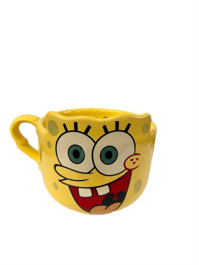 Taza Bob Esponja Perfil Cabeza 3D