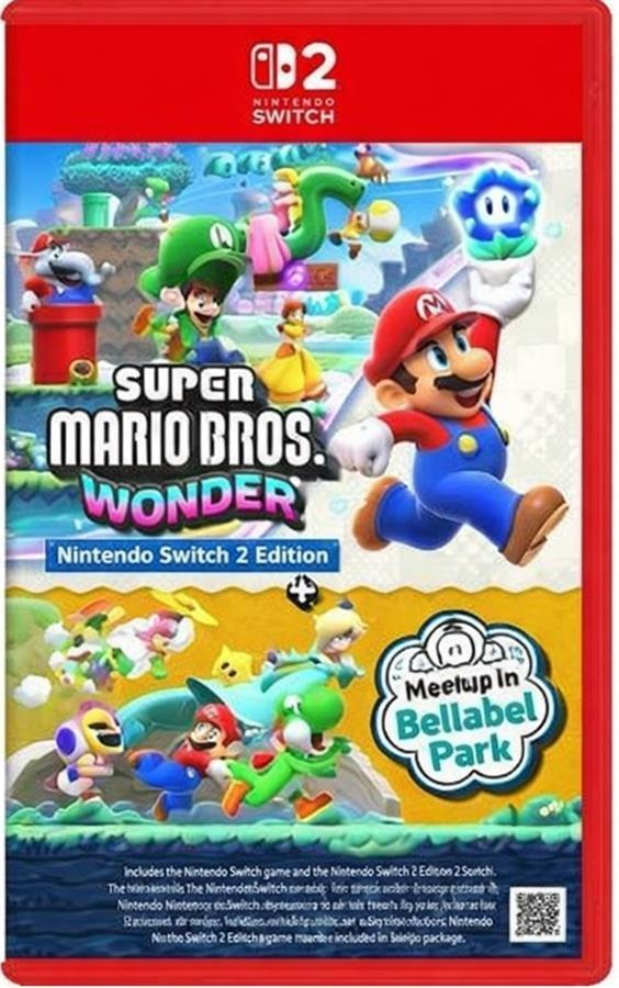 SUPER MARIO BROS WONDER + MEETUP IN BELLABEL PARK SWITCH 2 físico