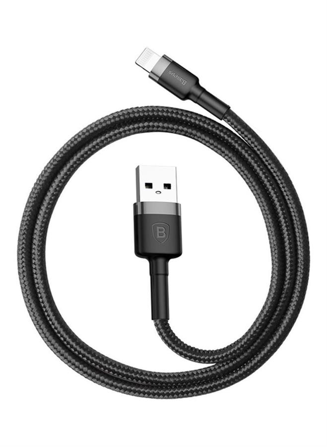 Cable USB a Lighting Baseus 1M (CALKLF-BG1) Negro