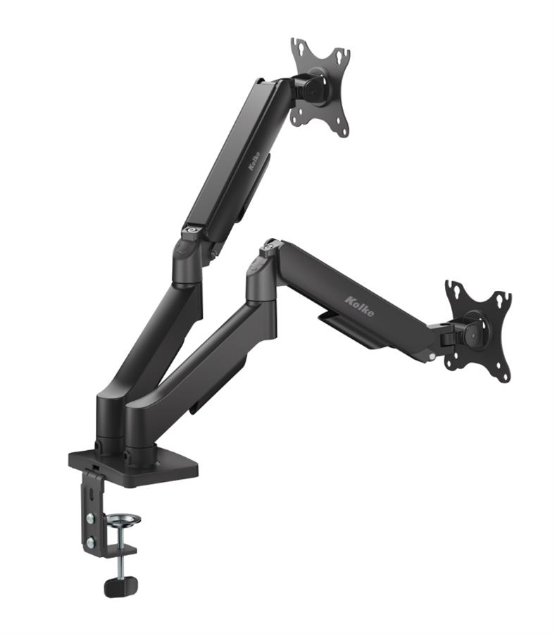 Soporte Para Monitor Doble Articulado Kolke 17" a 32" (KVS-785)
