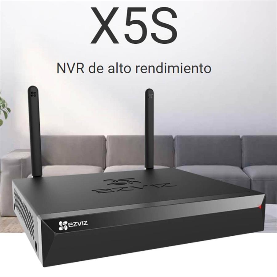 NVR Ezviz 8 Canales Inalambrico HDMI-VGA (CS-X5S 8W) R100-8W