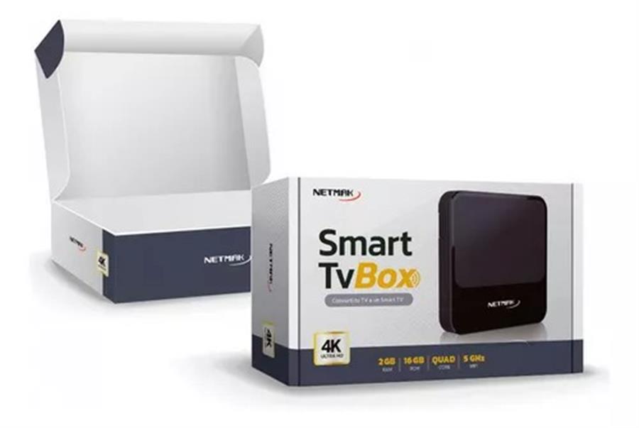 Smart Tv Box Netmak 2gb | 16gb Android 10.0 NM-TVBOX4