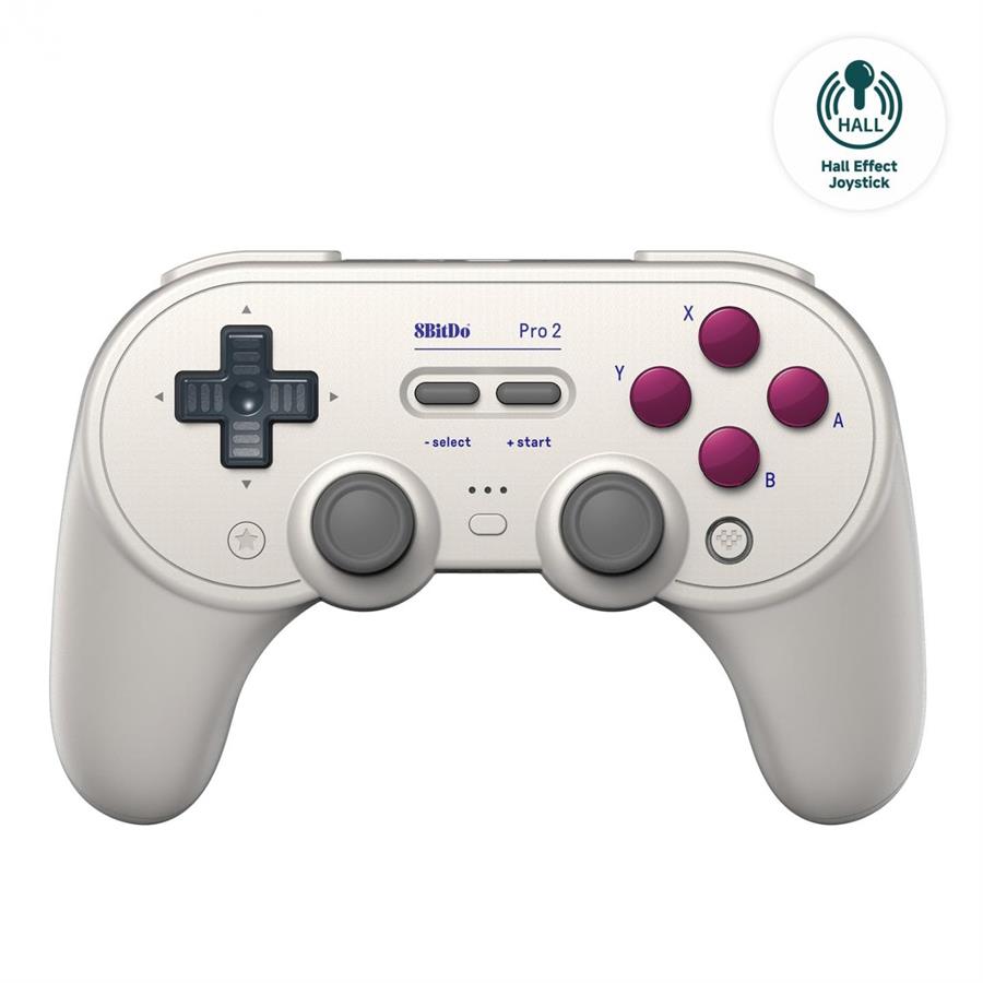 JOYSTICK 8BITDO PRO 2 HALL EFFECT NSW/WIN/ANDR/STEAM (Consultar colores)
