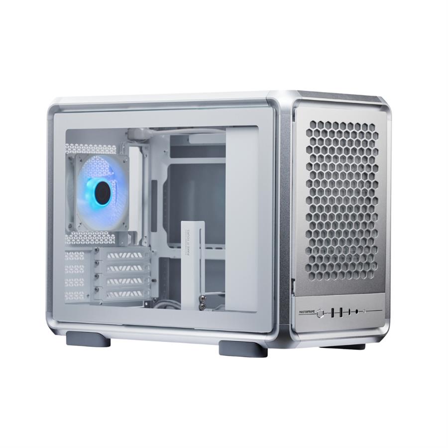 GABINETE COOLER MASTER 400 MASTER FRAME MESH SILVER
