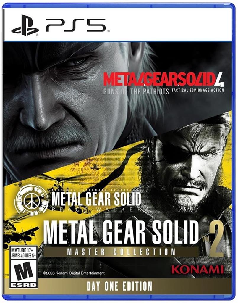 Metal Gear Solid Master Collection Vol.2 DAY ONE EDITION físico PS5 (PREVENTA)