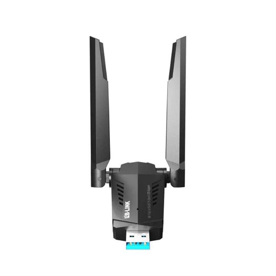 Adaptador USB Wi-Fi 6E LB-Link WTN5400E Tri band High Gain