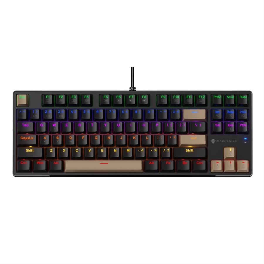 Teclado mecánico cableado K500B-B87 Machenike inglés (consultar switches)