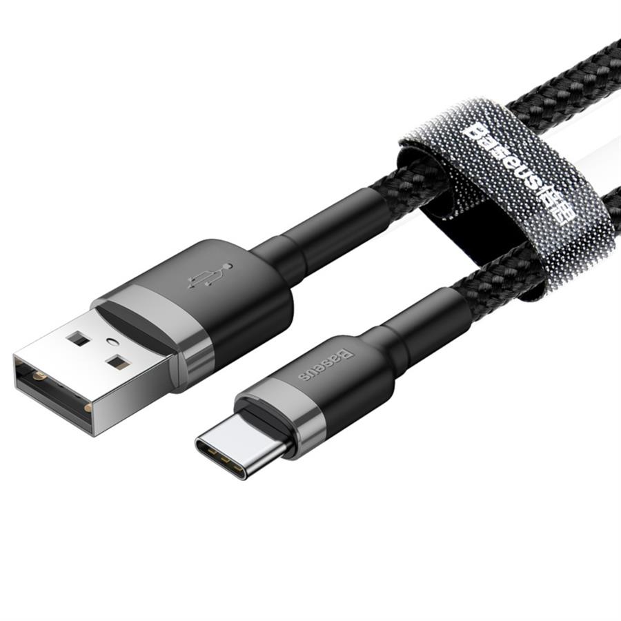 Cable USB a USB C Baseus 3M (CATKLF-UG1) Negro