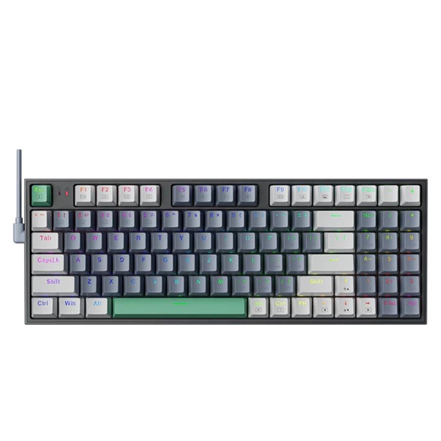 Teclado mecánico cableado K500-B94 Machenike inglés (consultar colores y switches)
