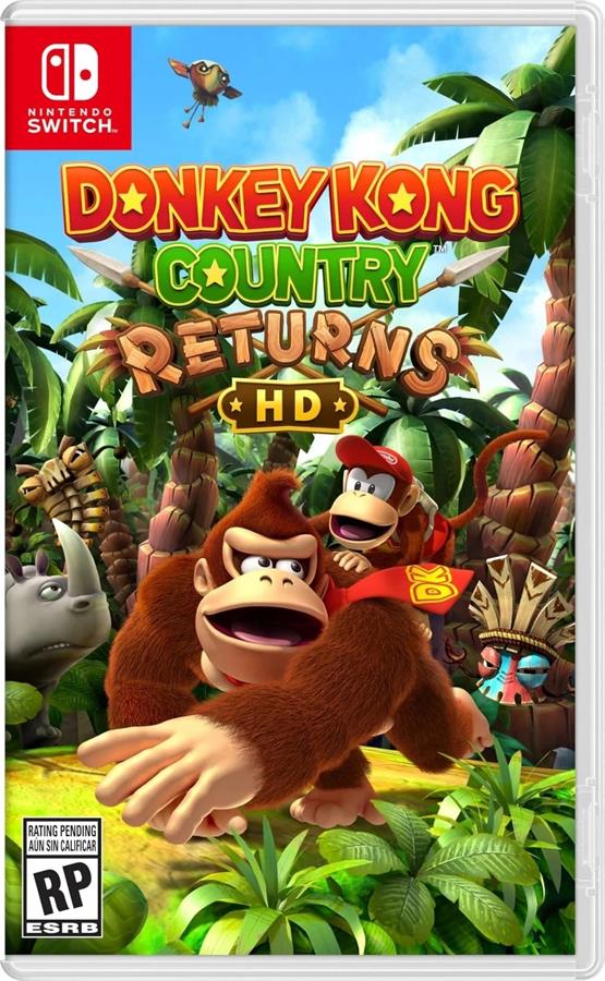 DONKEY KONG COUNTRY RETURNS HD SWITCH físico