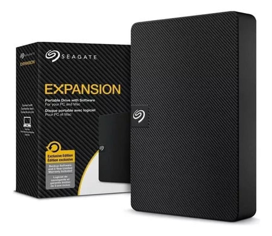Disco Externo Seagate 1TB USB 3.0 Expansion Black