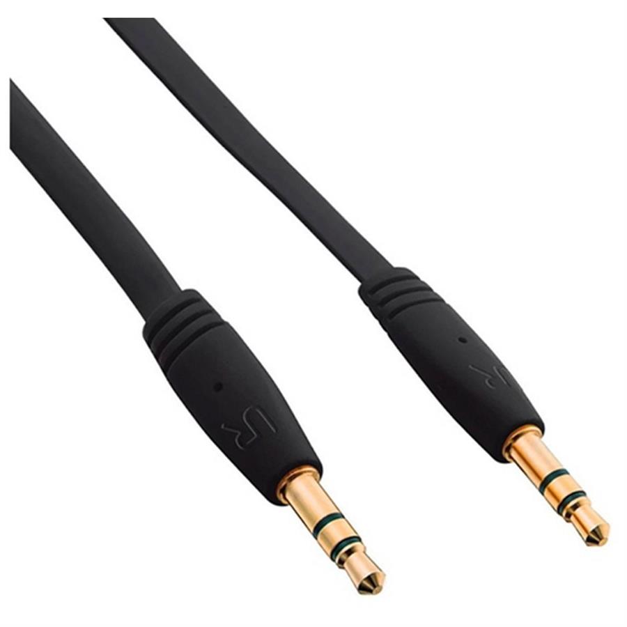 Cable de Audio 3.5mm M/M Kolke 1mts Plano (KCC-406)