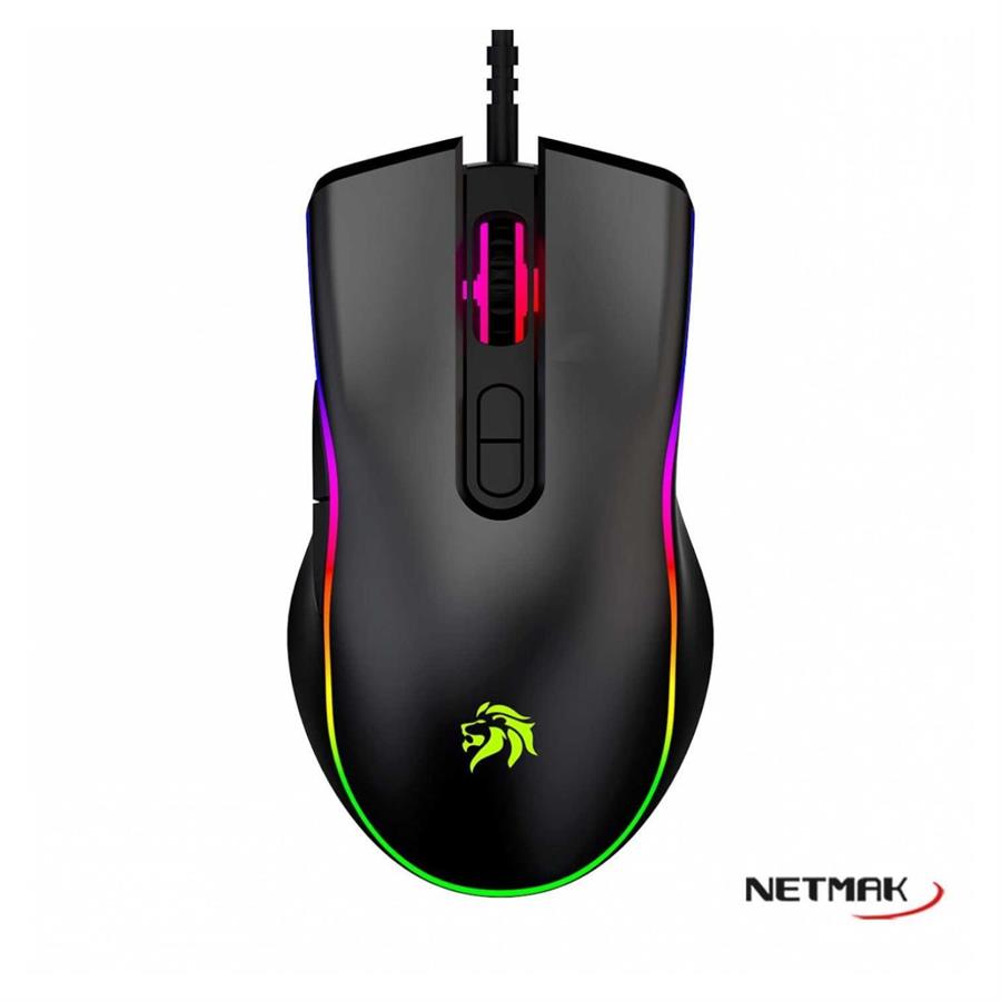 Mouse Gamer 7D Netmak RGB (NM-GM53)