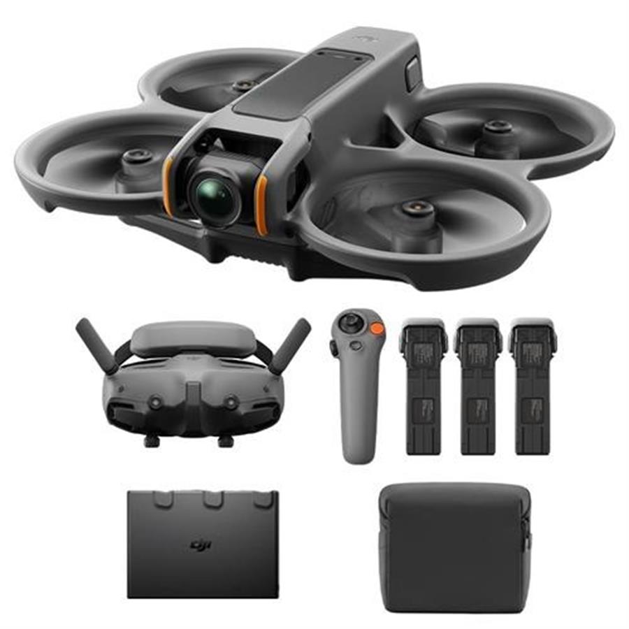 DJI AVATA 2 FLY MORE COMBO drone + 3 baterias + RC MOTION 3  + DJI GOOGLES 3 (A PEDIDO)