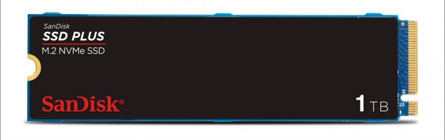 Disco SSD M.2 1Tb Sandisk Plus Nvme SDSSDA3N-1T00-G26