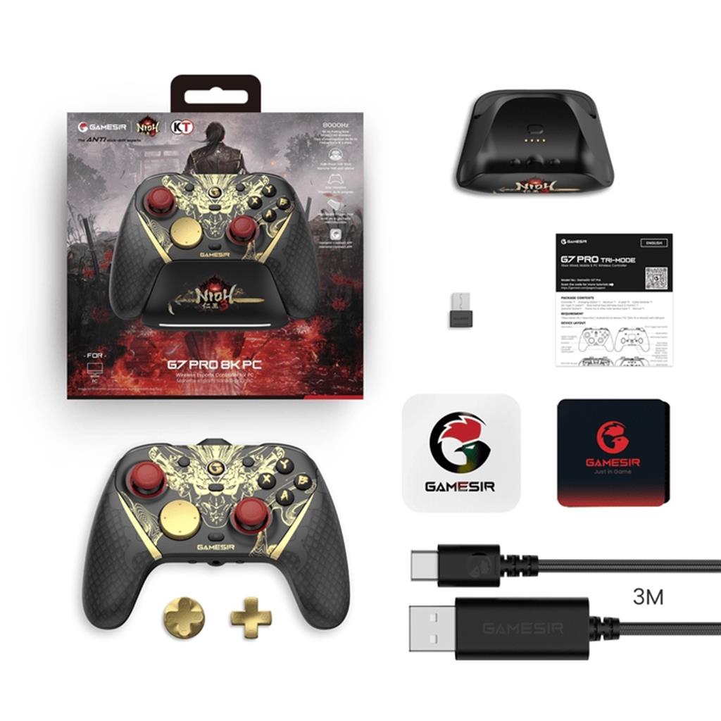 Gamesir G7 PRO WIRELESS NIOH 8K BLACK / GOLD