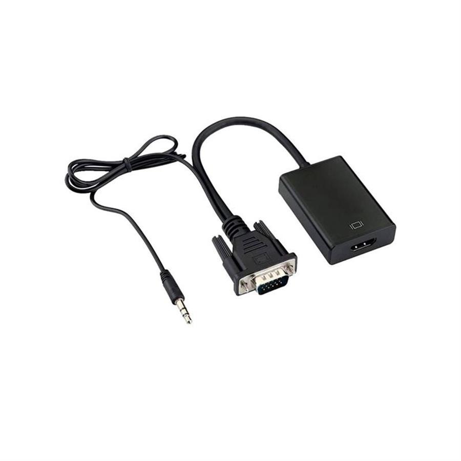 Conversor VGA + Audio a HDMI (NM-C63)