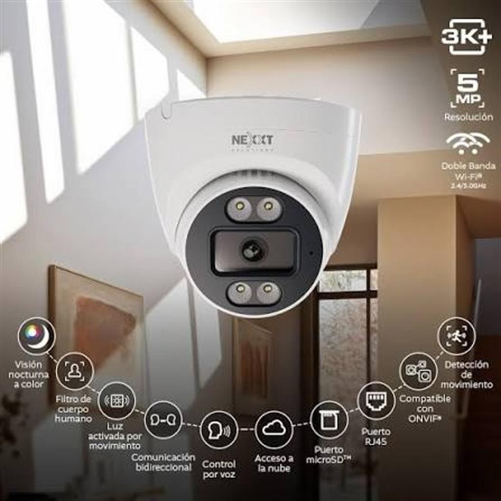 Camara Nexxt  inteligente Turret Wifi