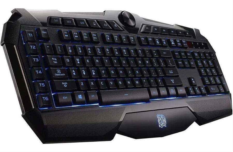 Teclado USB Gamer Thermaltake Challenger Prime con Luz