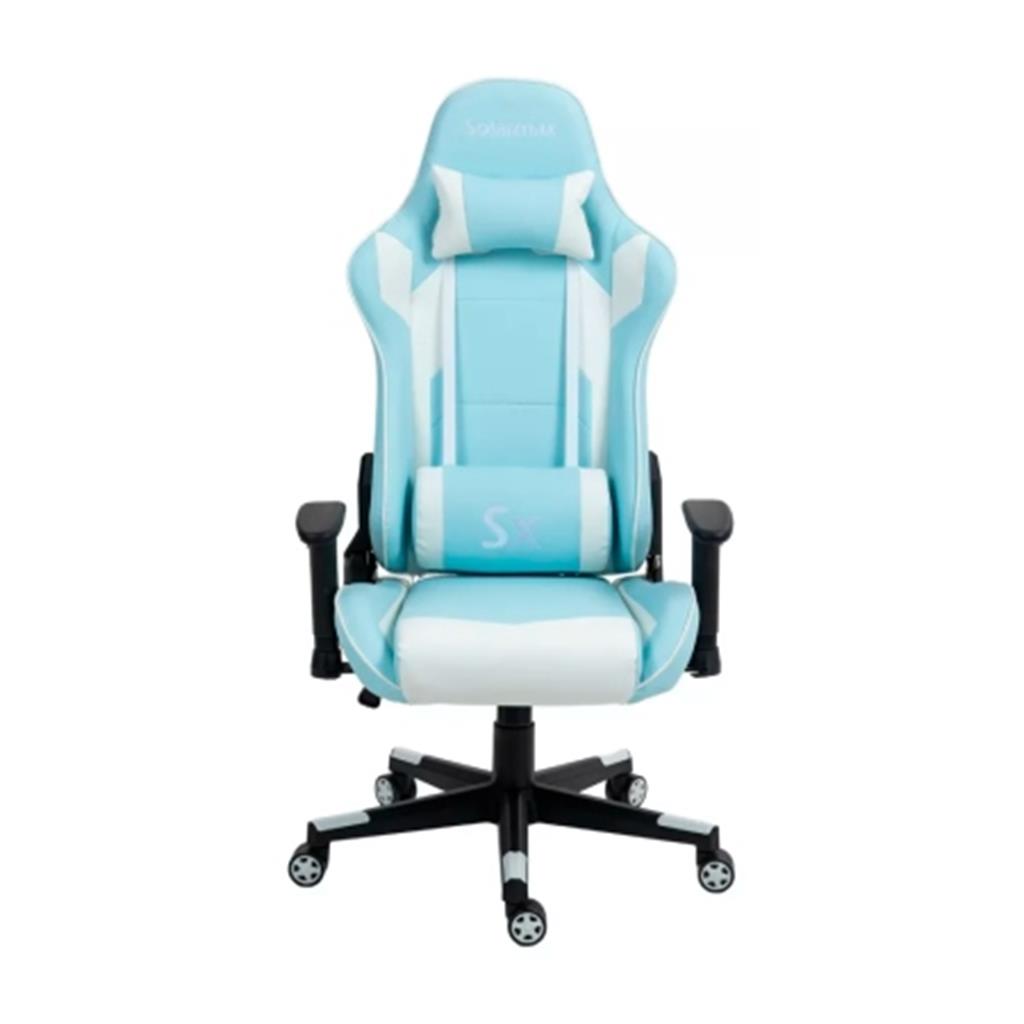 Silla Gamer Solarmax 5001 Celeste (SXGC-5001-CL)