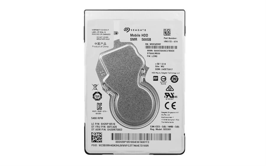 Disco Interno de Notebook 500 GB Seagate
