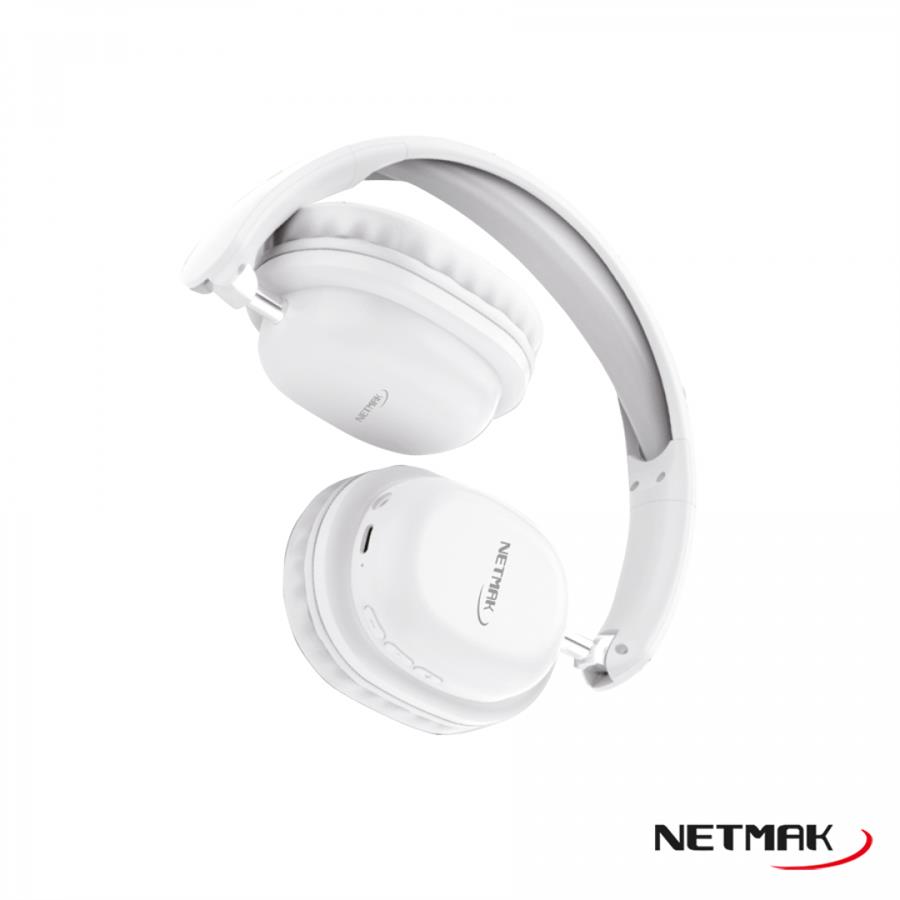 Auriculares Netmak Nm-Live Plegable Bluetooth (Consultar Colores Disponibles)