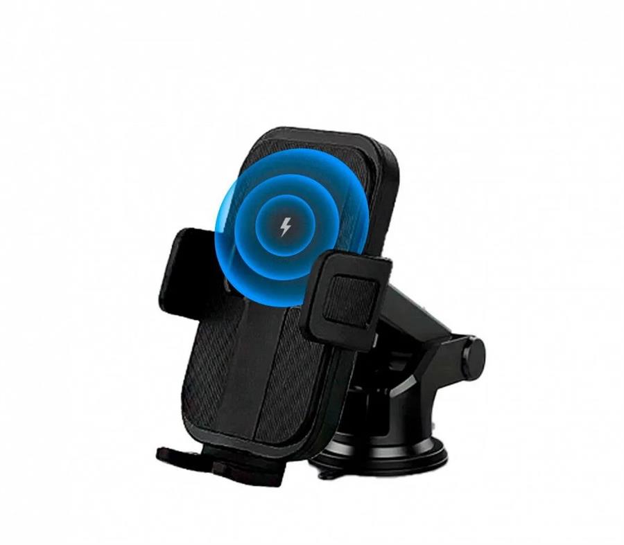 Soporte de celular con carga inalámbrica para auto netmak