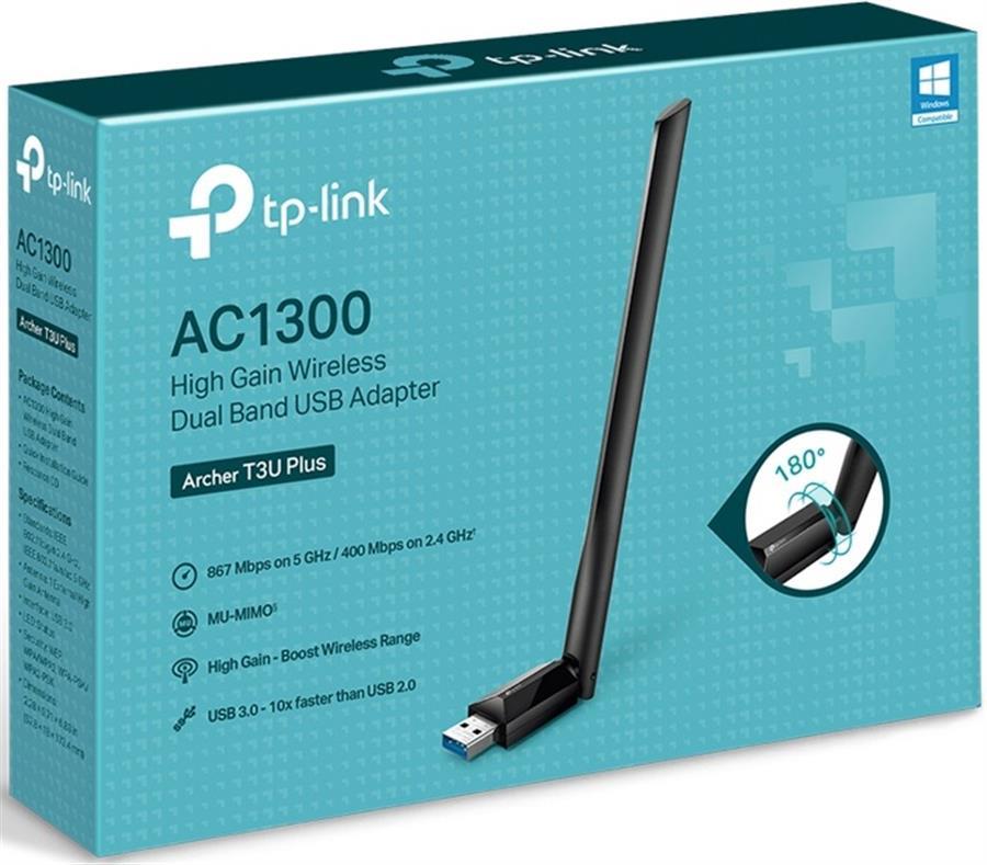Receptor Wifi ARCHER T3U Plus Tp Link
